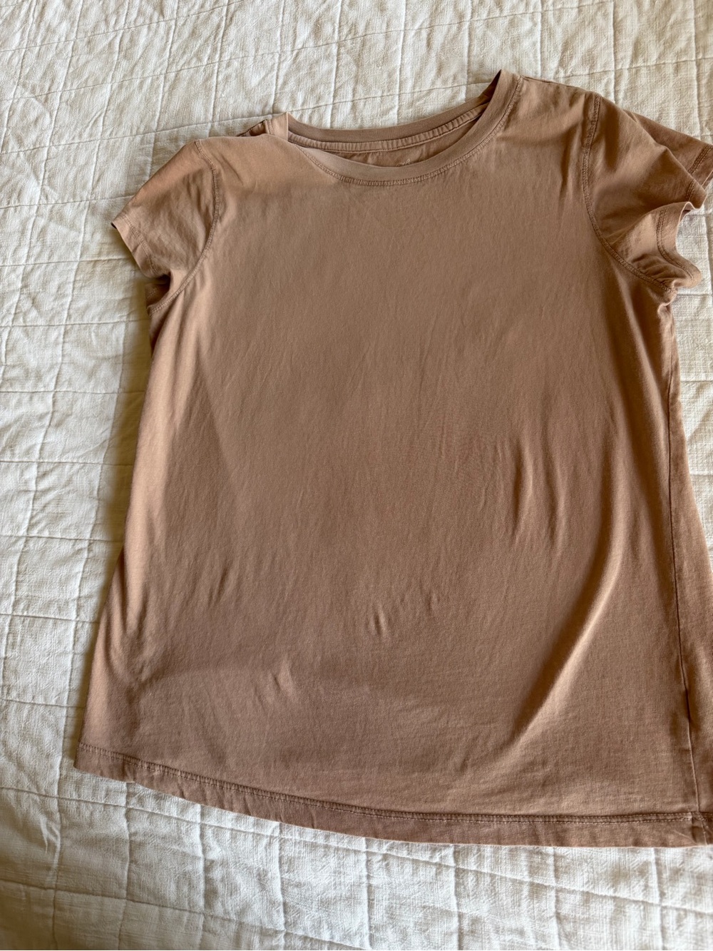 Universal Thread Women’s Short-Sleeve Crewneck Tee - Mauve Brown